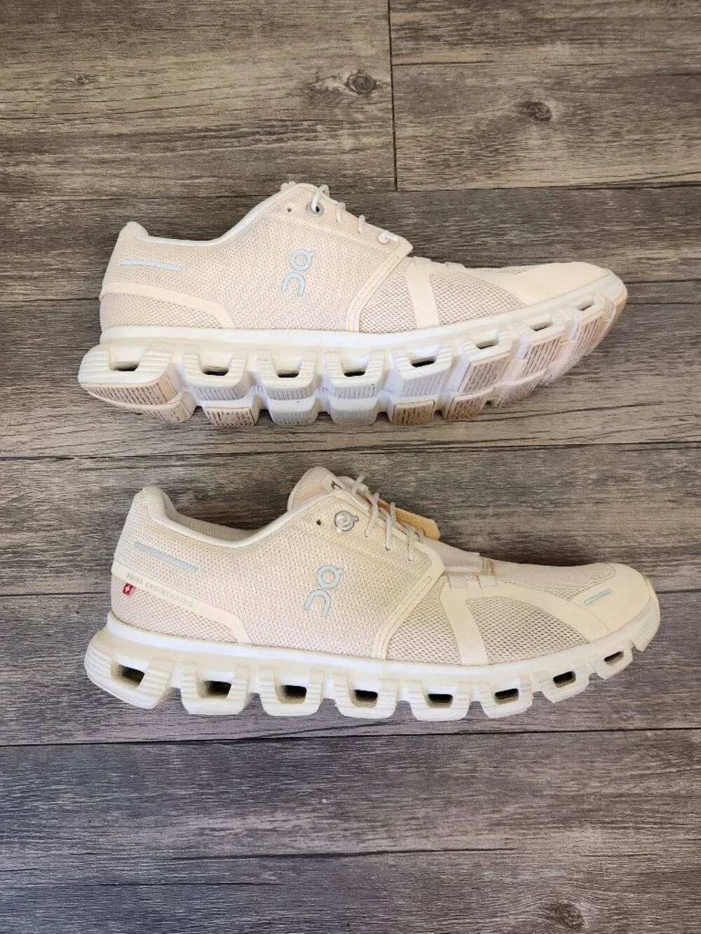 On Cloud 6 Sneakers Running Shoes Blonde Dew Women's 9.5 - Picture 5 of 9